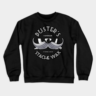 DUSTER'S 'STACHE WAX Logo Crewneck Sweatshirt